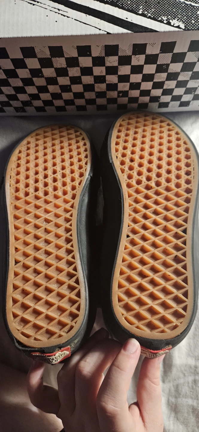 Black Hightop Vans - Mens 7, Womens 8.5 - photo 3