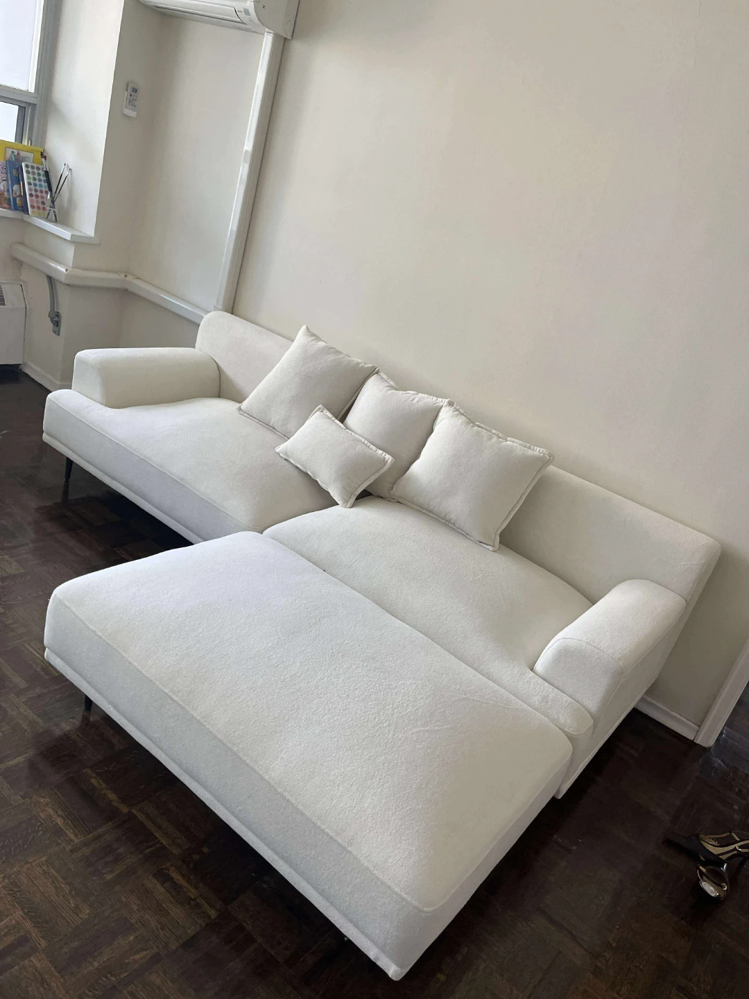 White Sectional Sofa warehouse sale brand new