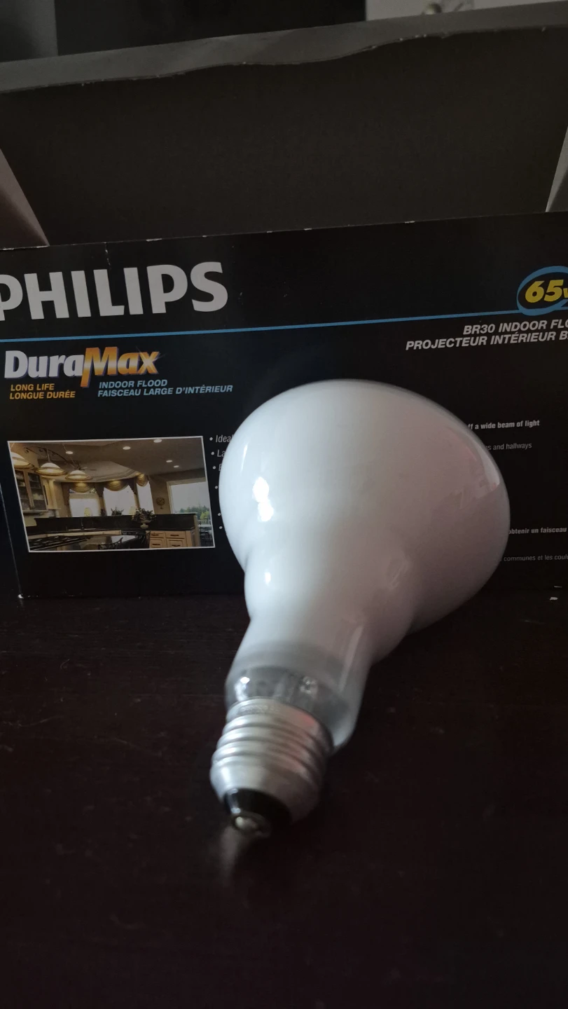 2 Philips DuraMax BR30 65W Indoor Flood Light Bulbs - photo 2