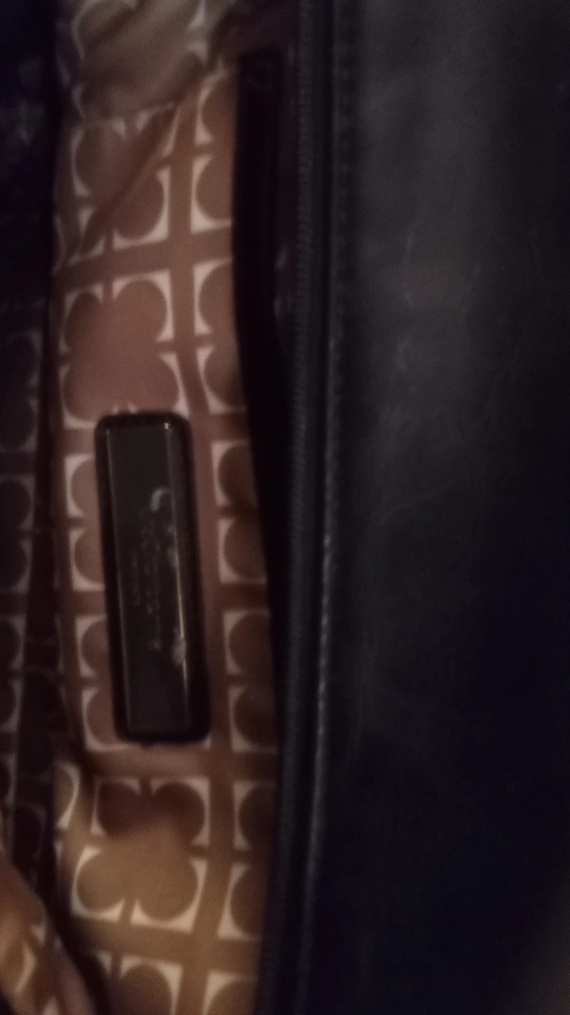 Black Liz Claiborne Satchel Handbag - photo 3