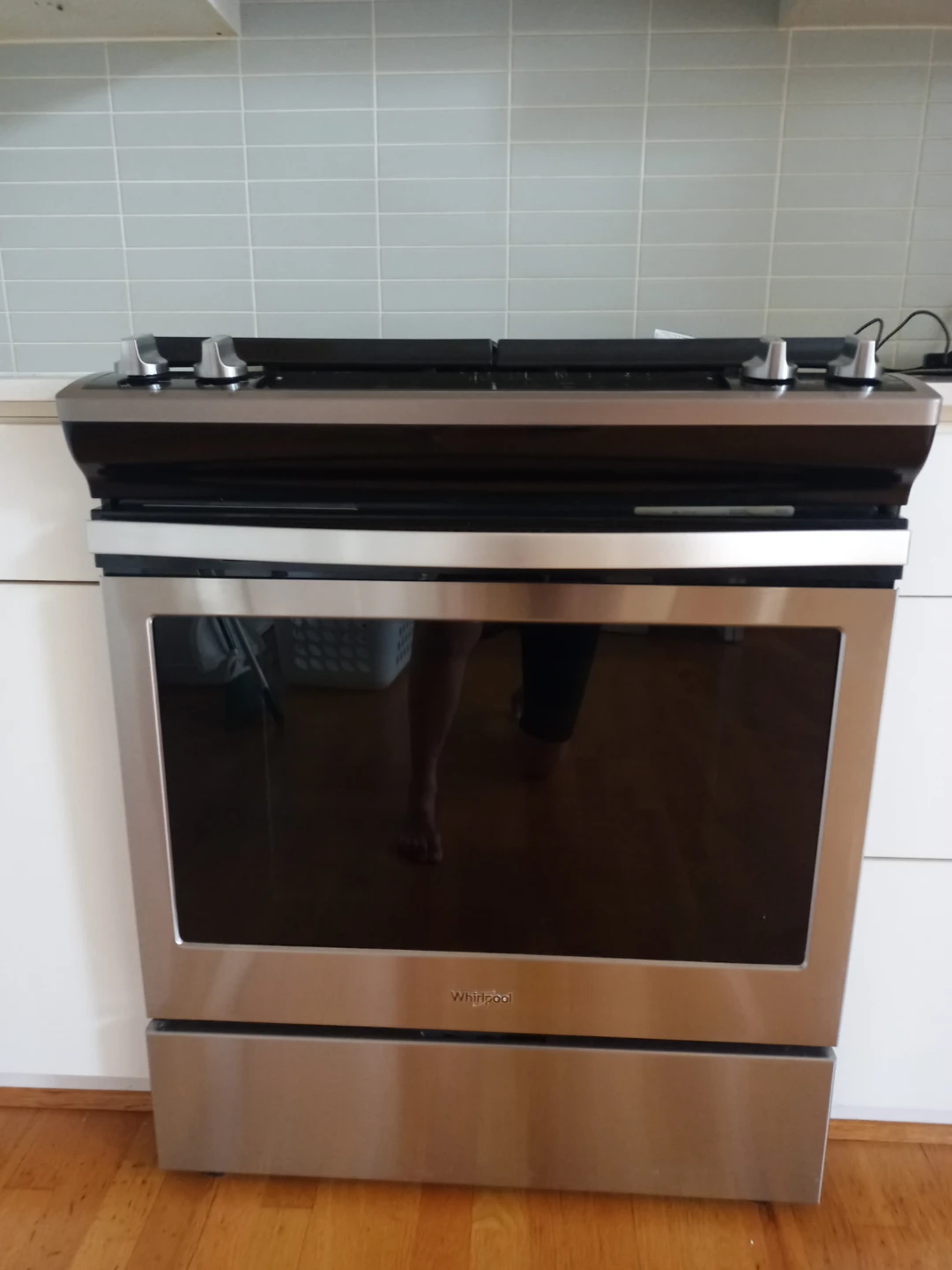 Whirlpool 5 Cu. Ft. Gas Range with Self-Clean - Stainless Steel