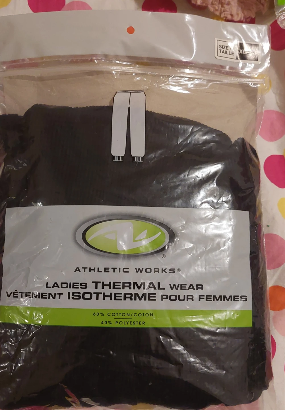 Athletic Works Ladies Thermal Wear - XL