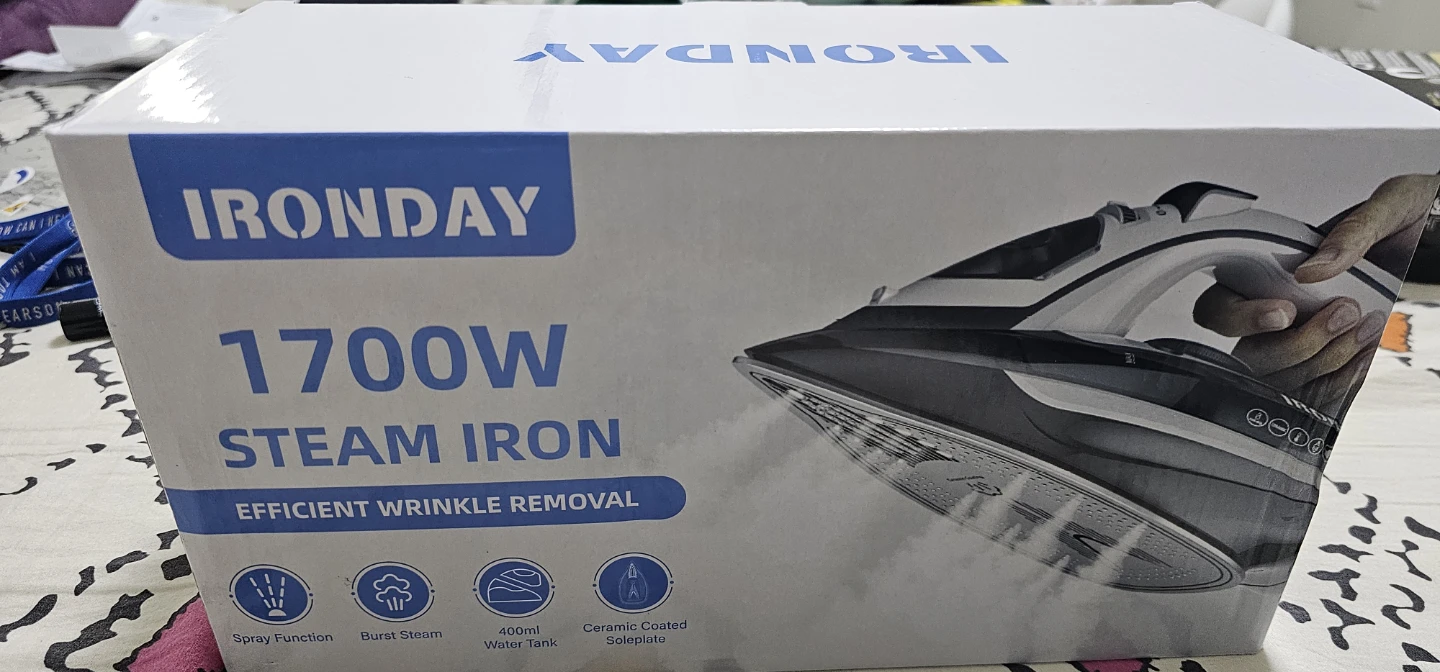 IRONDAY 1700W Steam Iron - photo 2