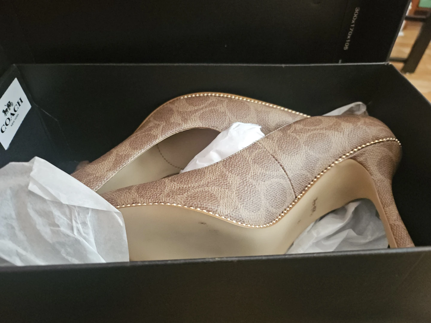 Coach Monogram Heels