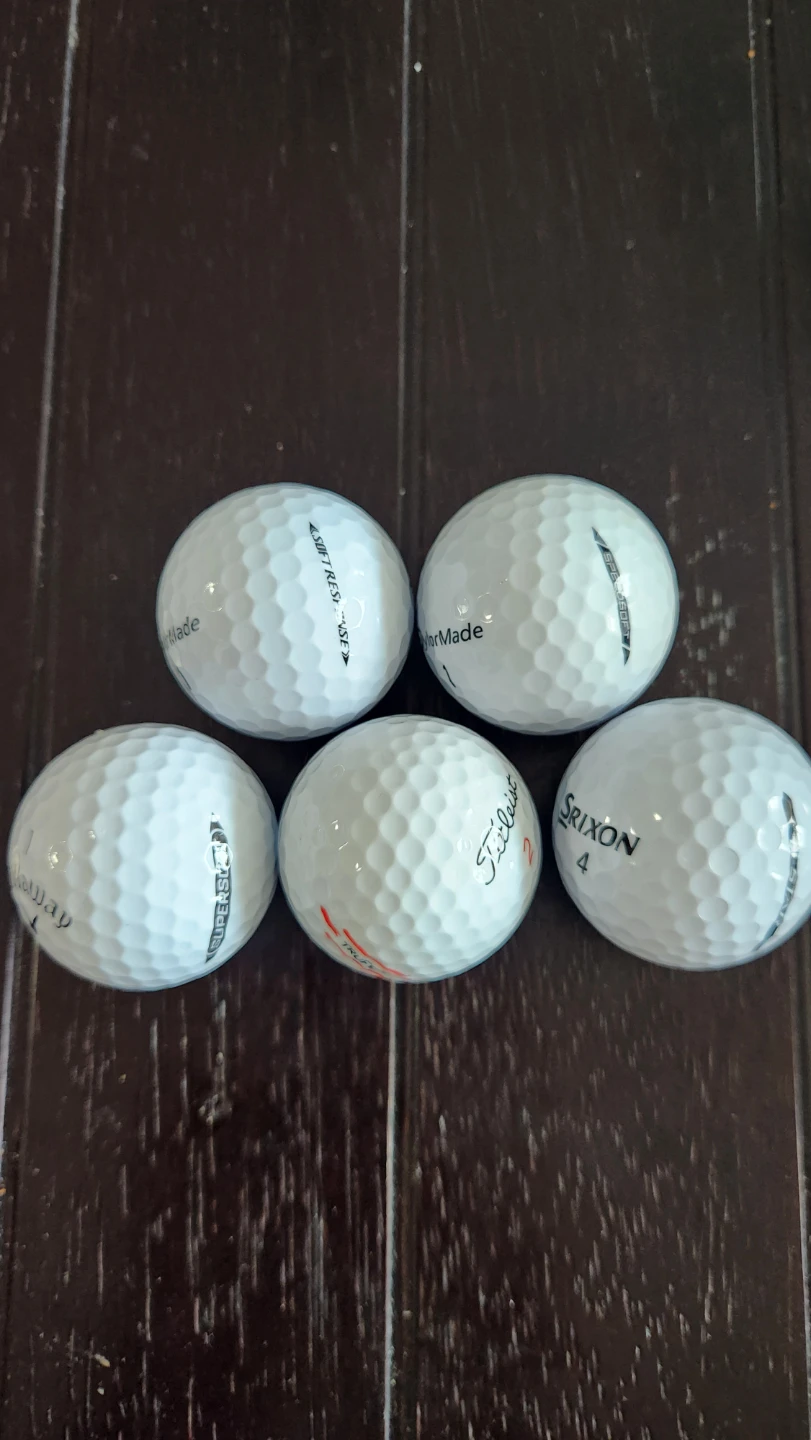 42 Various Golf Balls