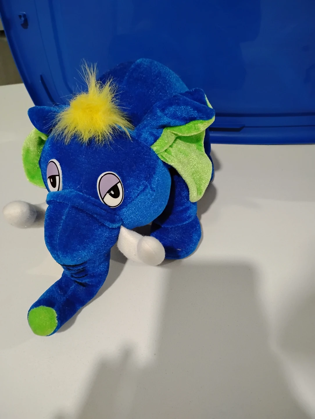 Blue Elephant Plush Toy