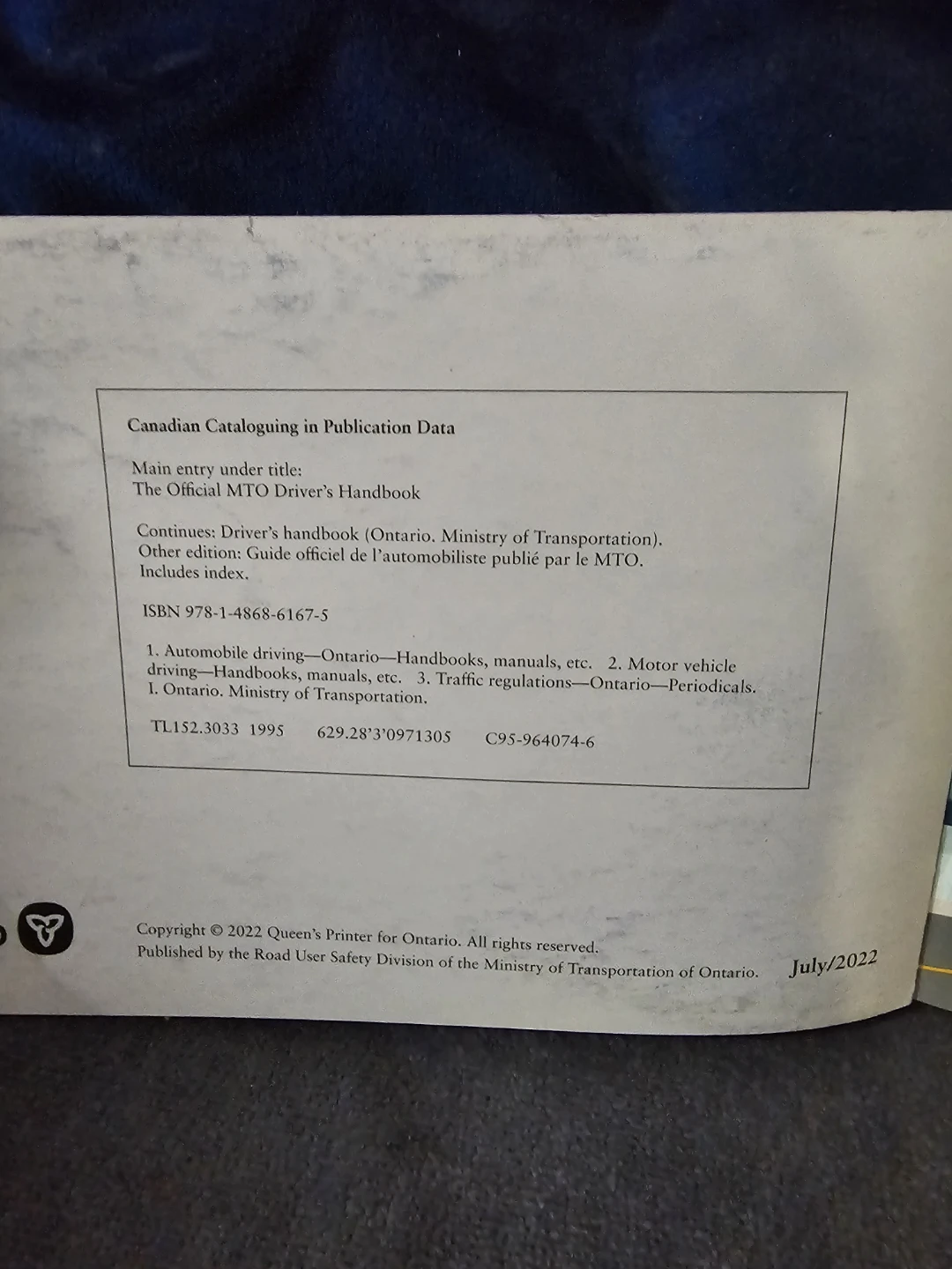 The Official MTO Driver's Handbook (Latest Edition) - photo 2