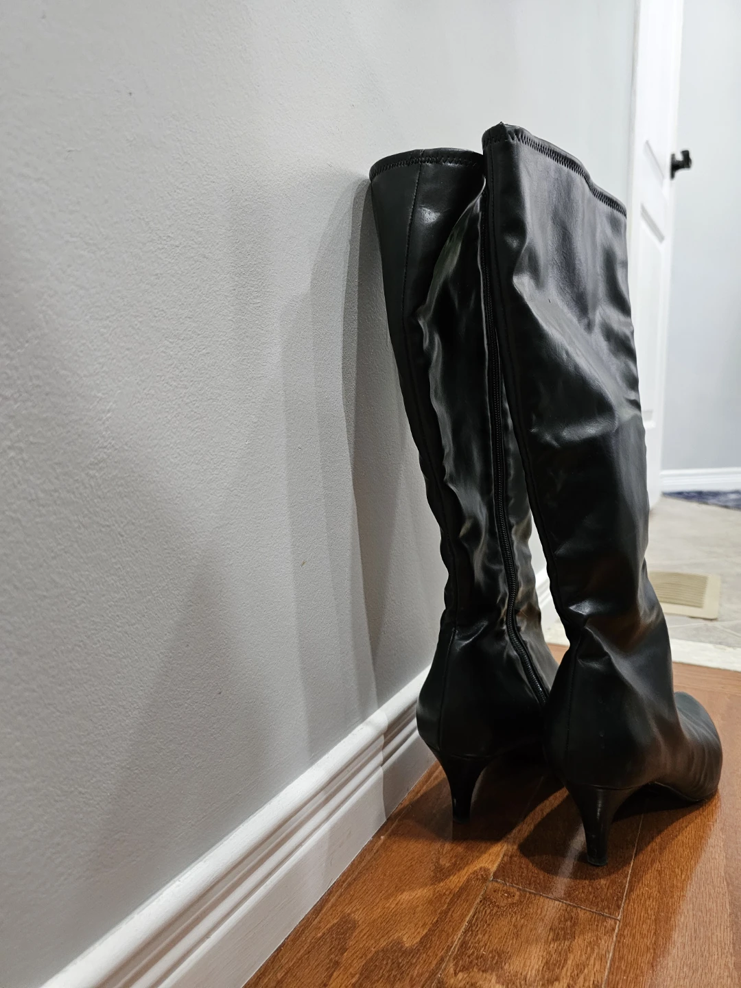 Black Knee-High Boots - photo 2