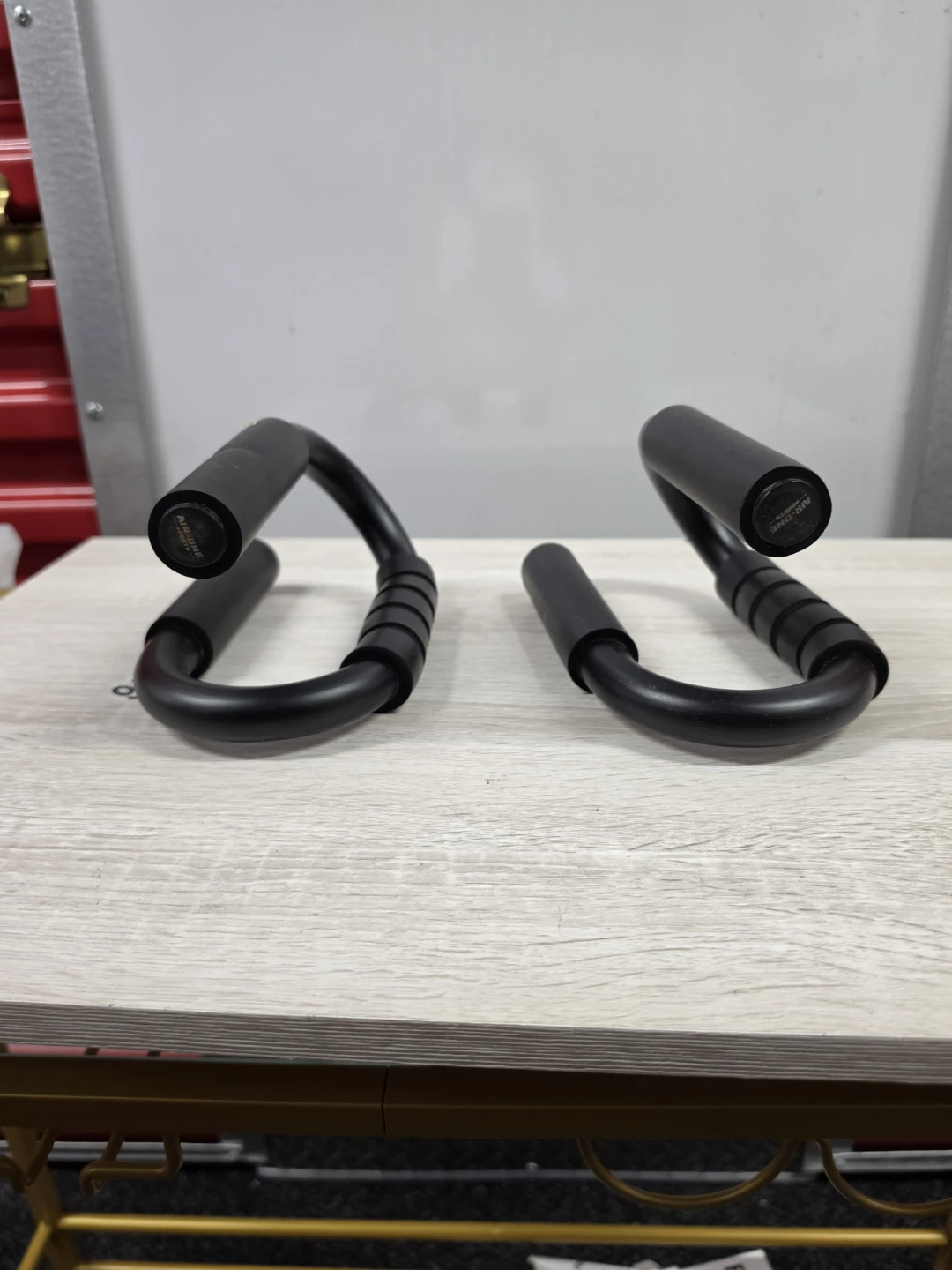 Black Push Up Bars