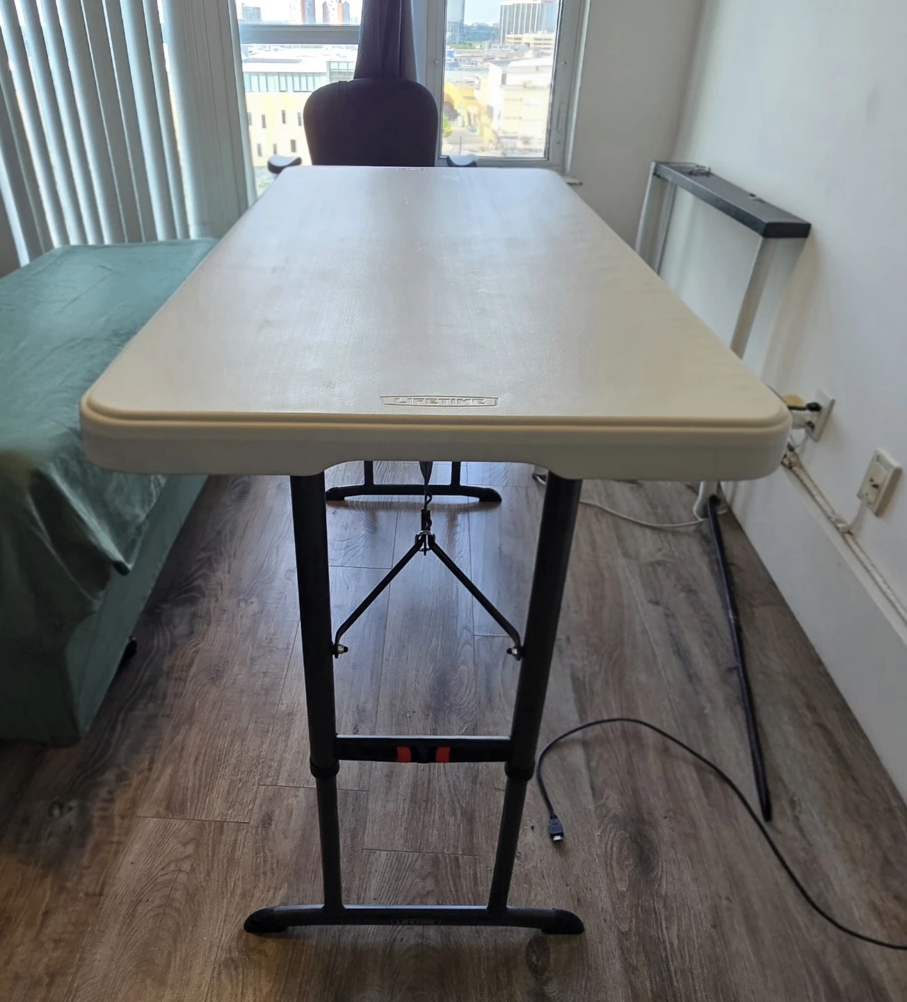 Costco Lifetime Folding Table (3-stage adjustable height)