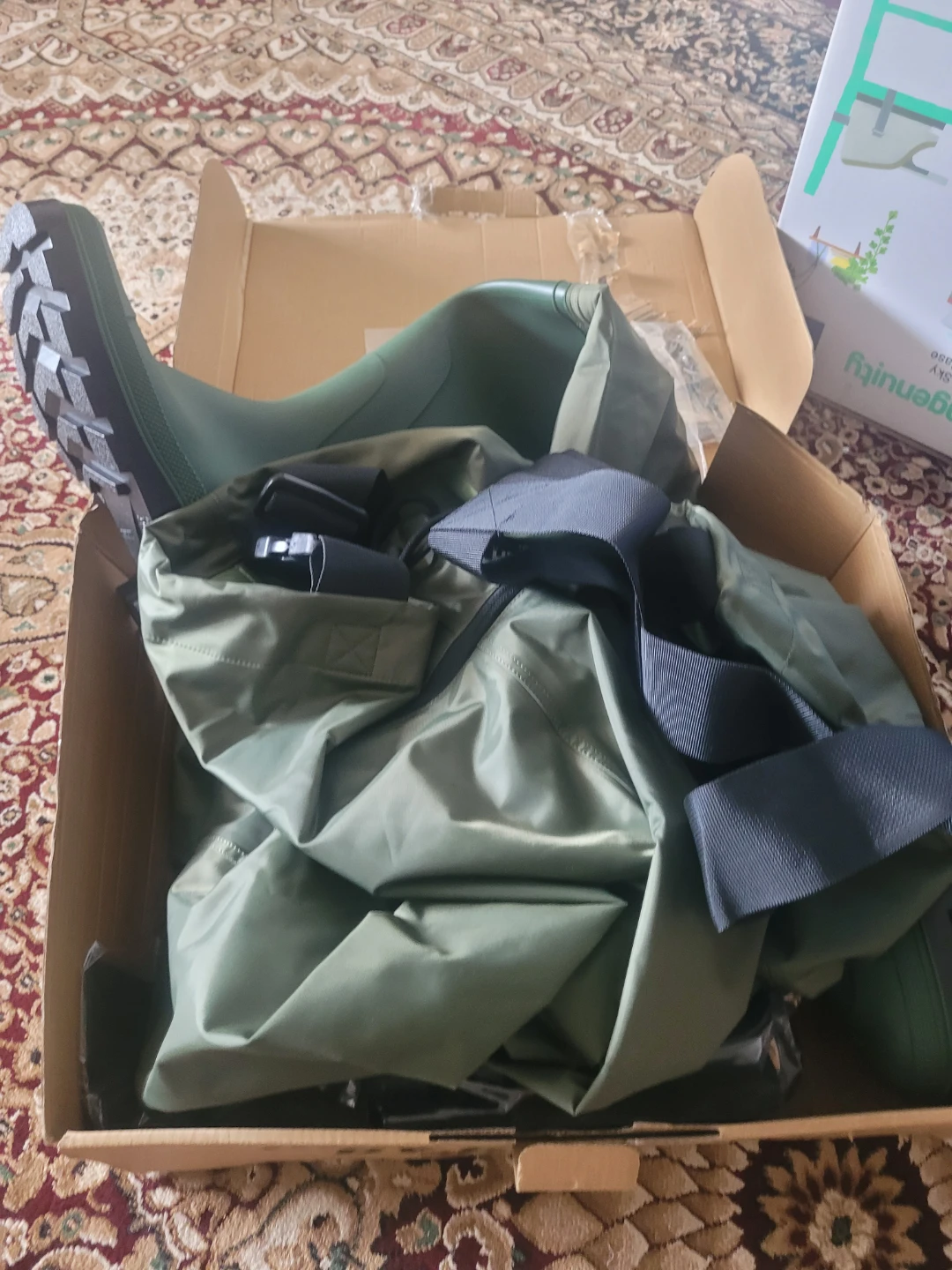 GOTURE Fishing Chest Waders with Boots - Size 13 - photo 2