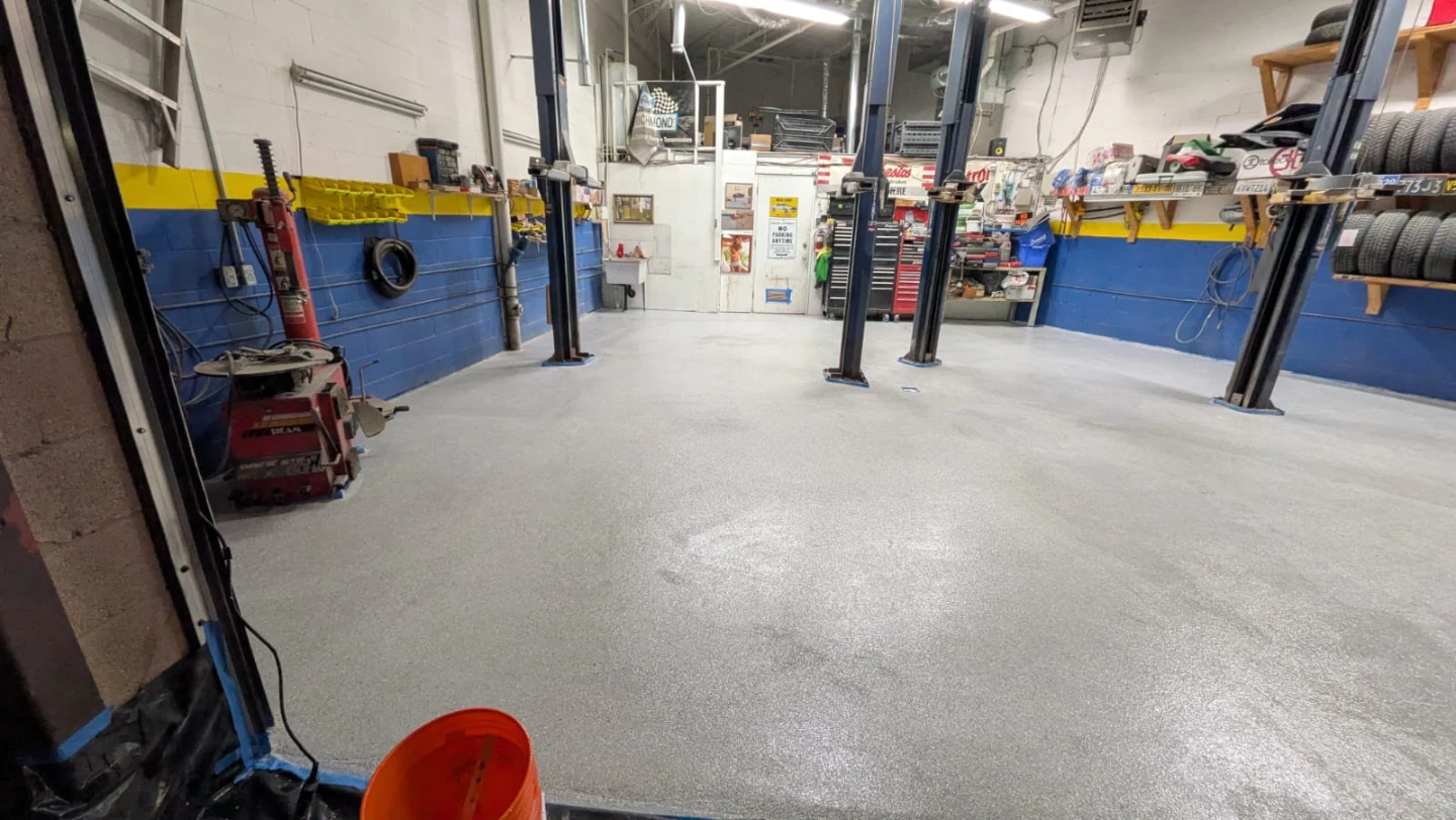 Epoxy flooring