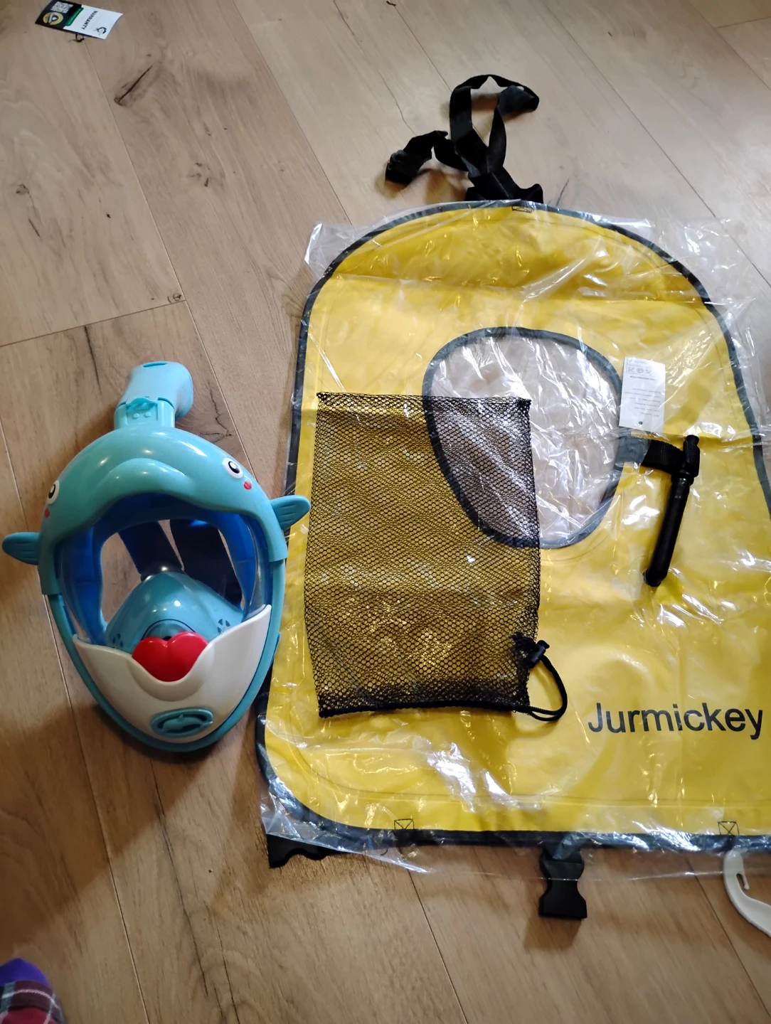 Jurmickey Children's Snorkel Mask Set