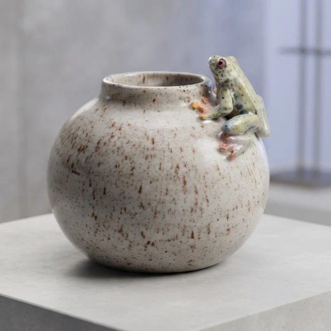 Frog Vase