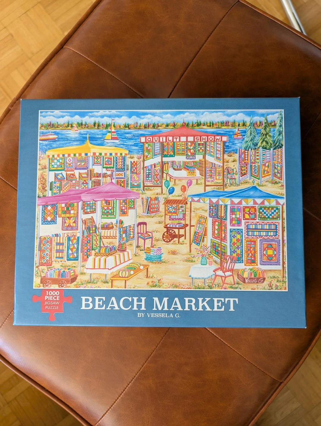 Beach Market 1000 Piece Jigsaw Puzzle
