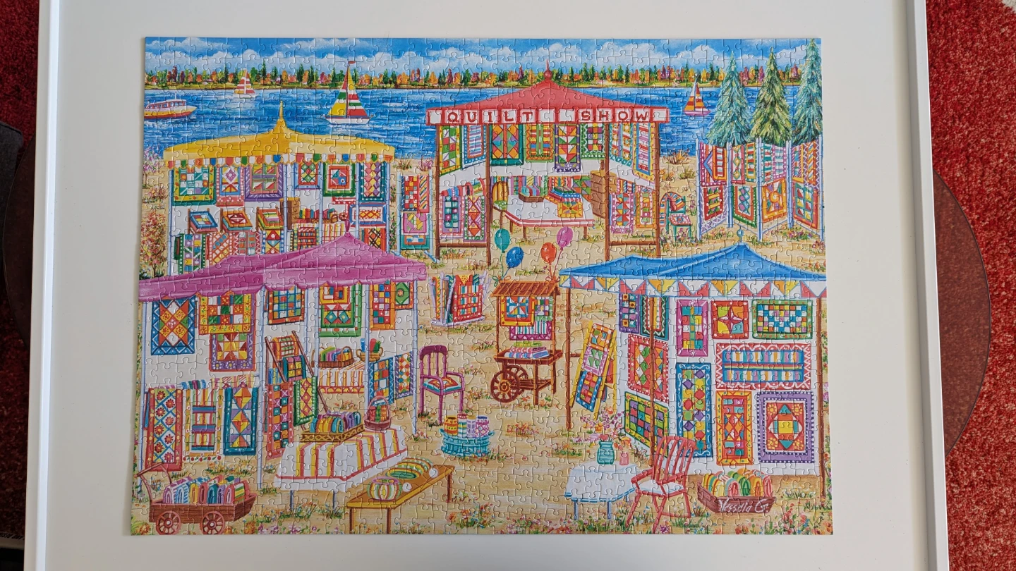 Beach Market 1000 Piece Jigsaw Puzzle - photo 2