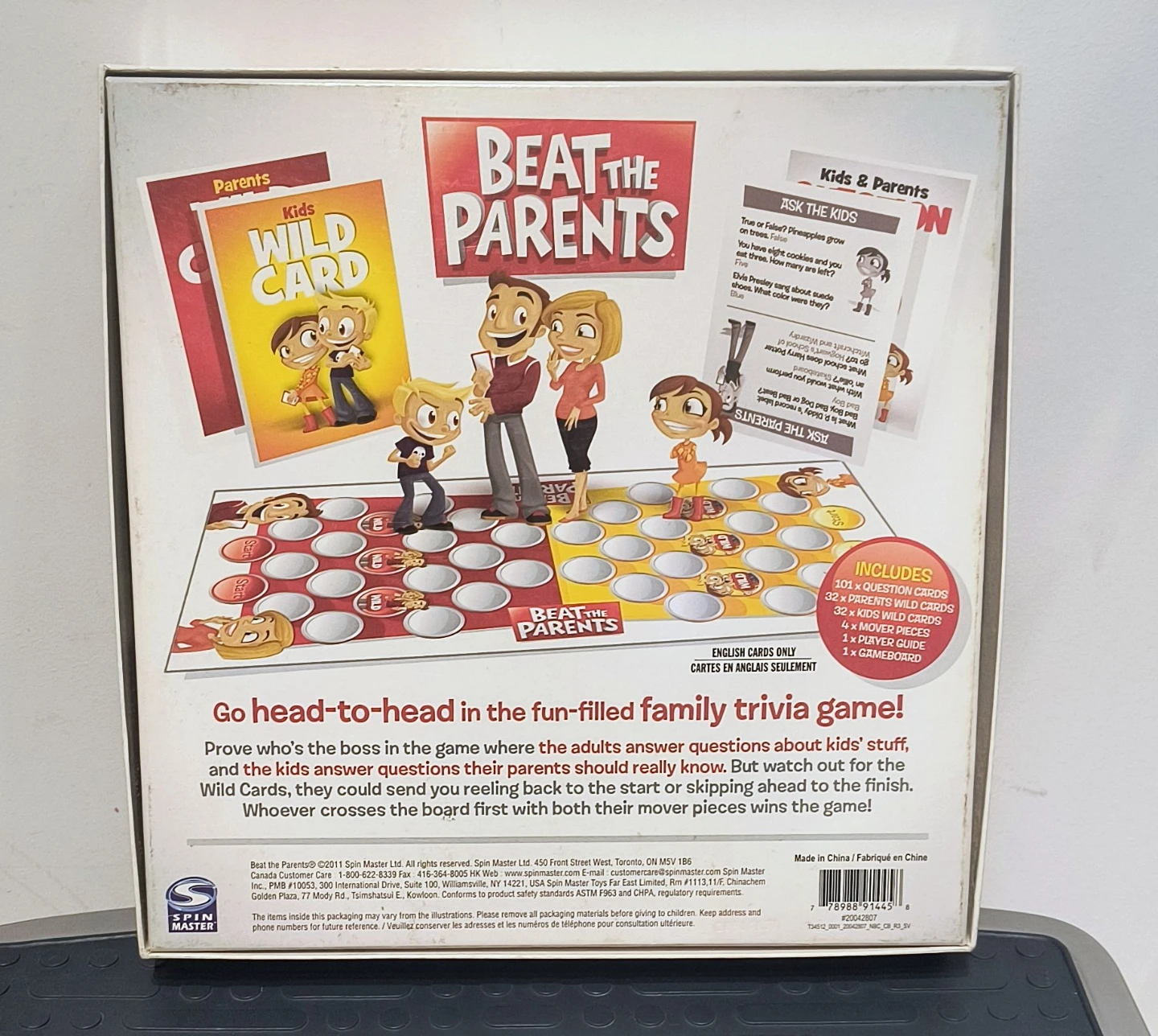 Spin Master Beat the Parents Board Game - photo 2