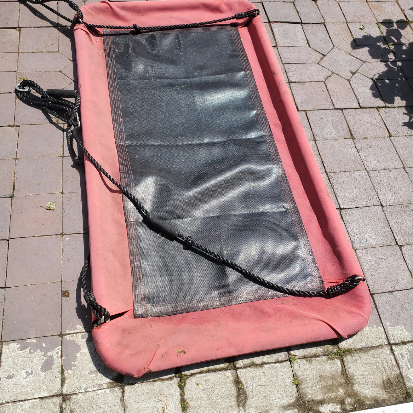 Rectangular Swing Seat with Ropes - photo 2