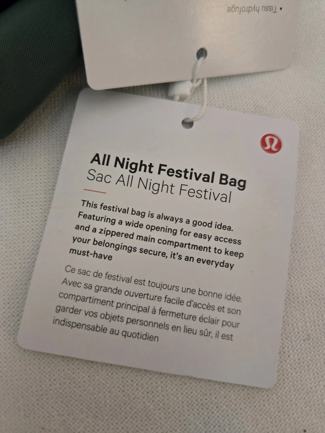 Lululemon All Night Festival Bag - photo 4