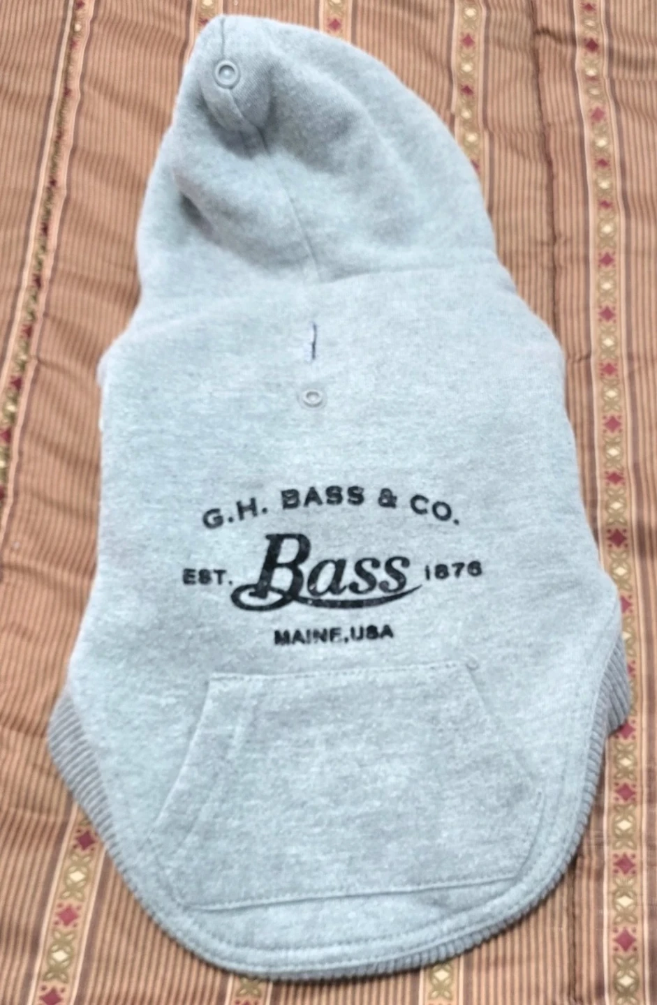 G.H. Bass Co Fleece Dog Jacket. (Size Small)