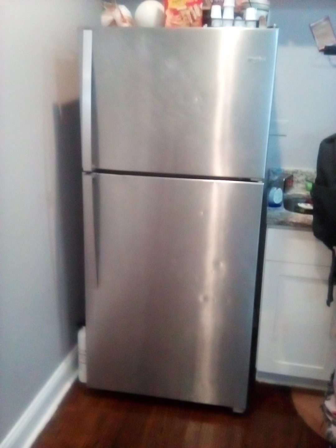 Whirlpool Stainless Steel Refrigerator - photo 2