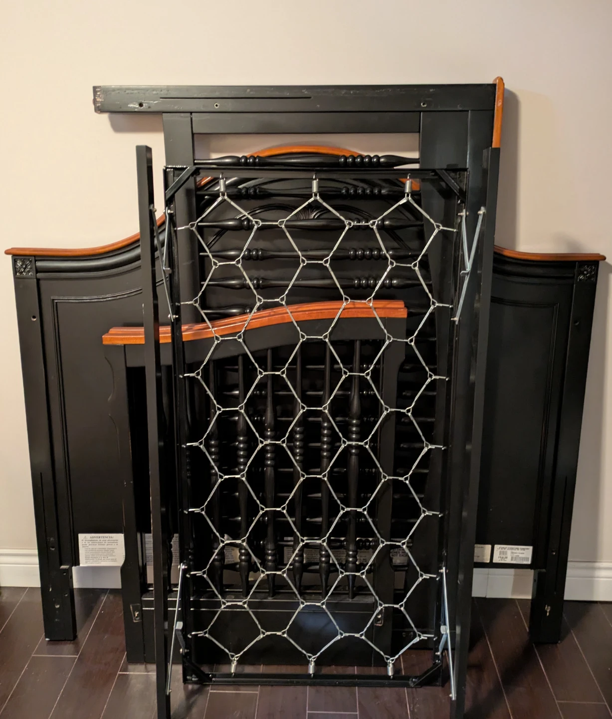 Dark Wood Baby Crib - photo 2