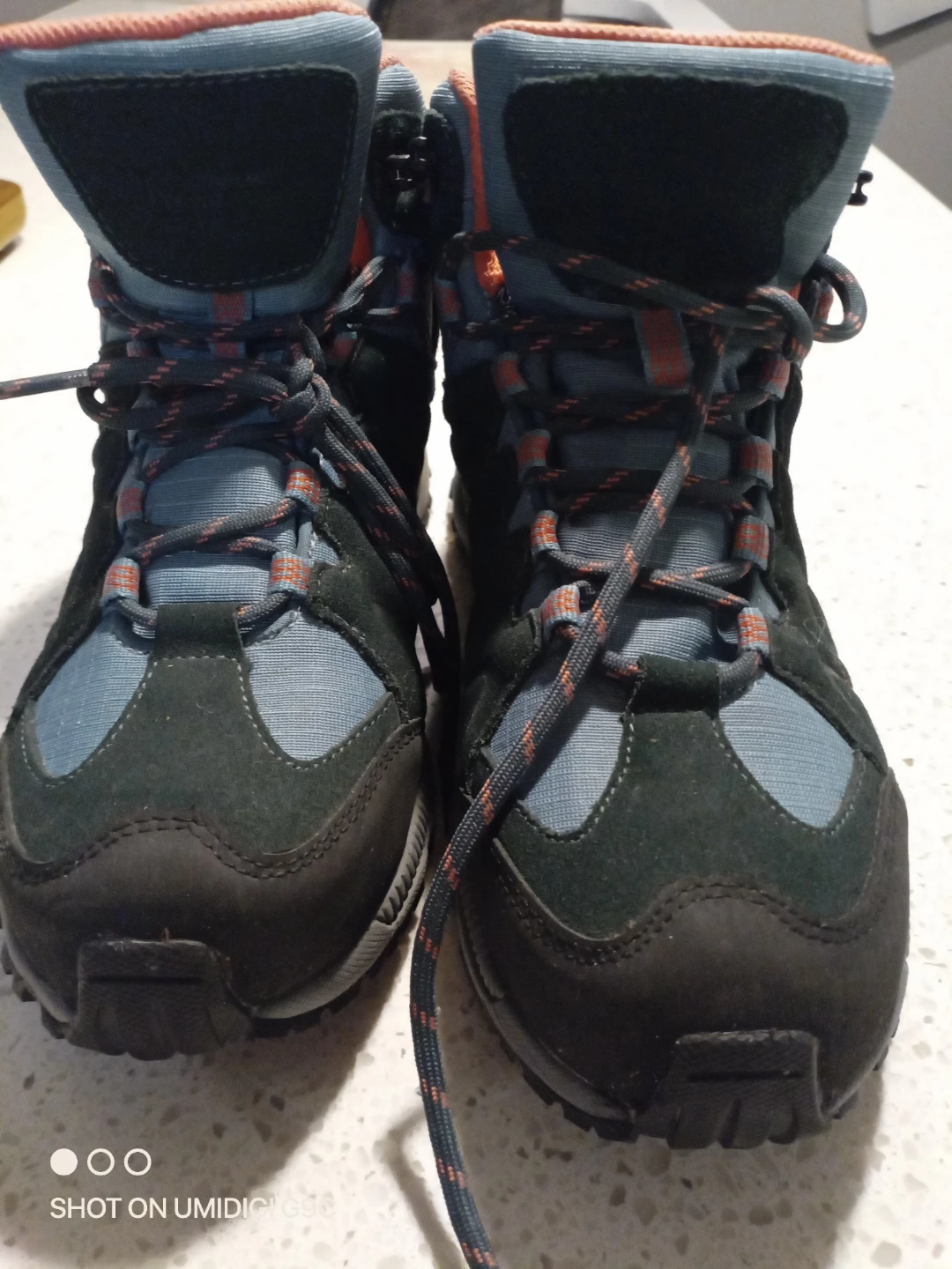 Hi-Tec Hiking Boots - Blue/Orange - photo 2
