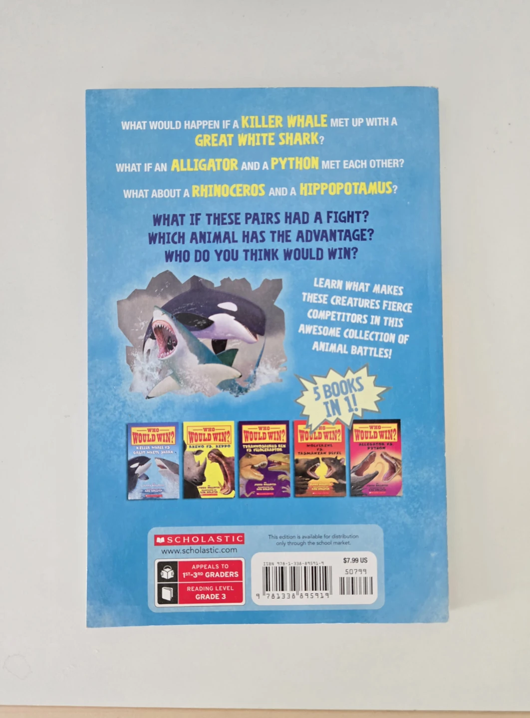 Who Would Win? Battle Royale Book - Paperback - photo 2