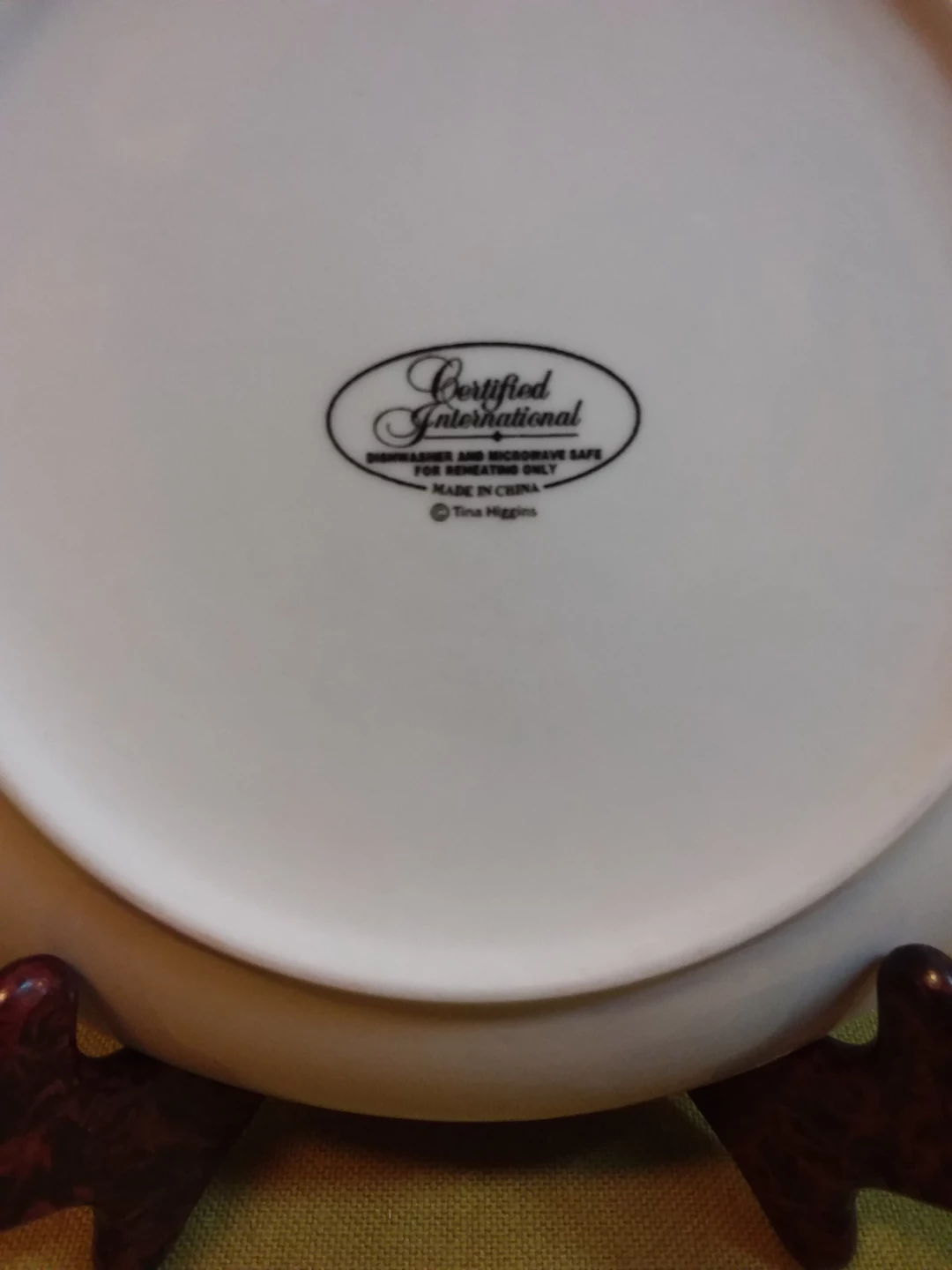 🍽️ ➡️ " Eiffel Tower " - Postcard Decorative Plate 🍽️ - photo 2