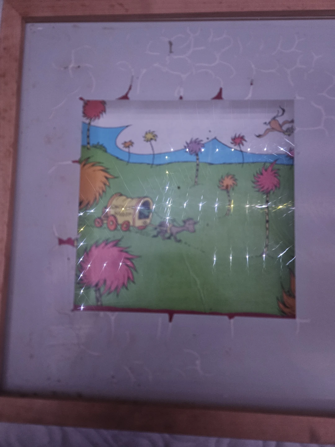 Dr. Seuss The Lorax Framed Art - photo 2