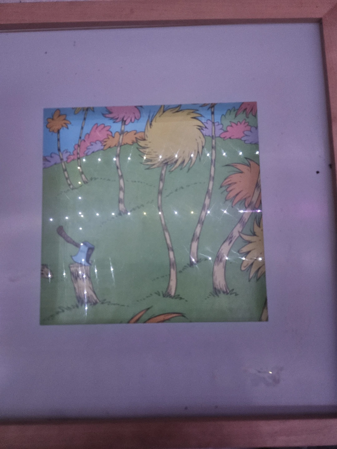 Dr. Seuss The Lorax Framed Art - photo 3
