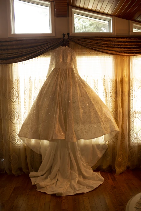 Sovanna Wedding Dress with Beading and Sequins - photo 2