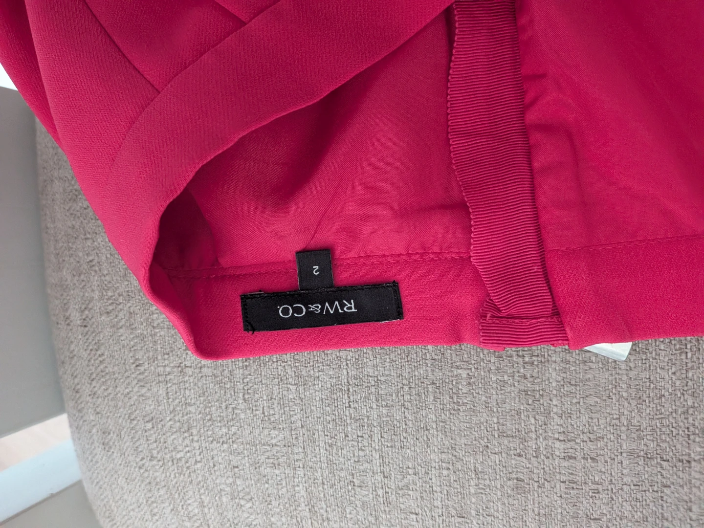 RW&CO. Pink Pleated Skirt Size 2 - photo 3