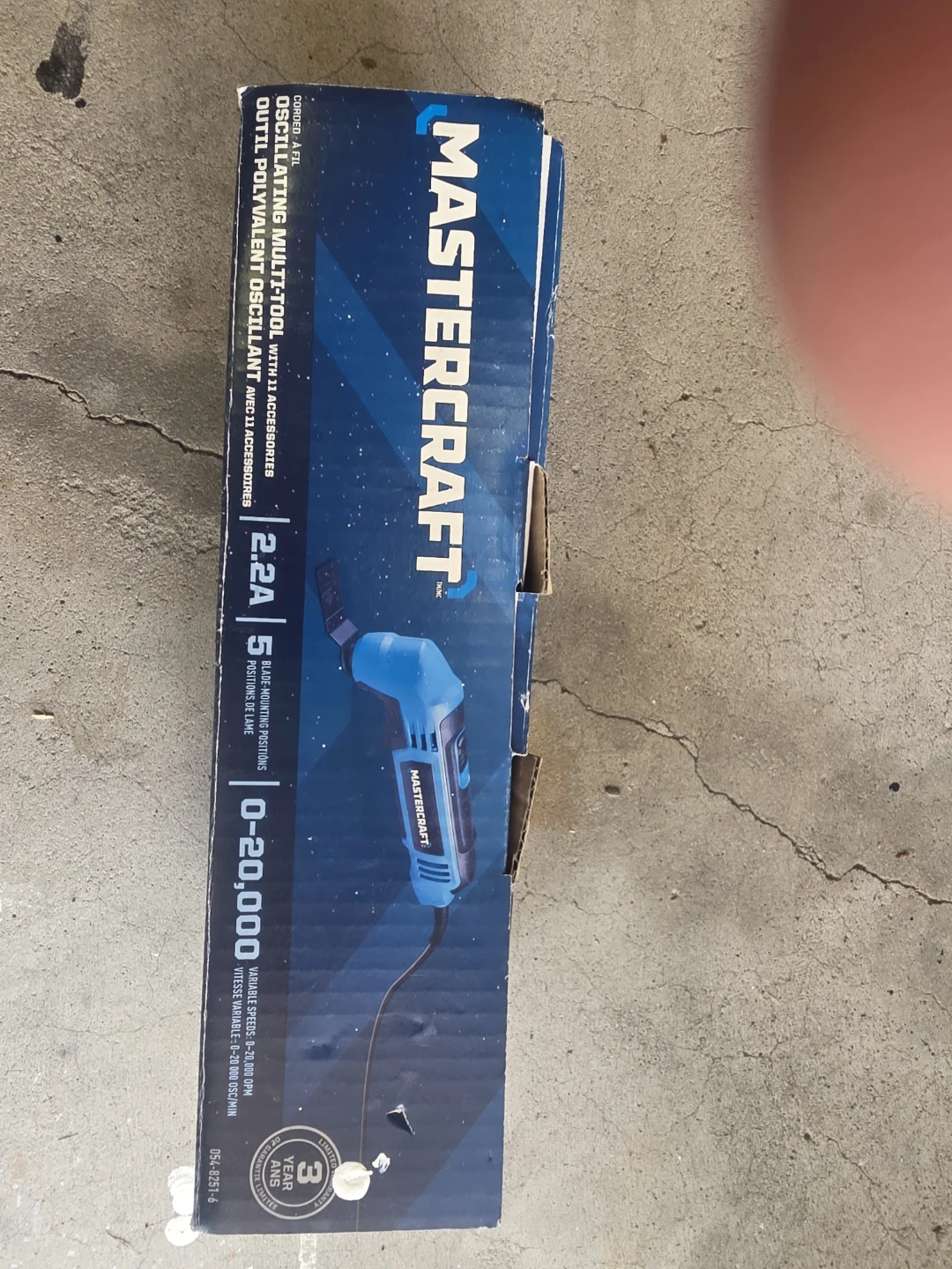 Mastercraft Oscillating Multi-Tool with 13 Accessories