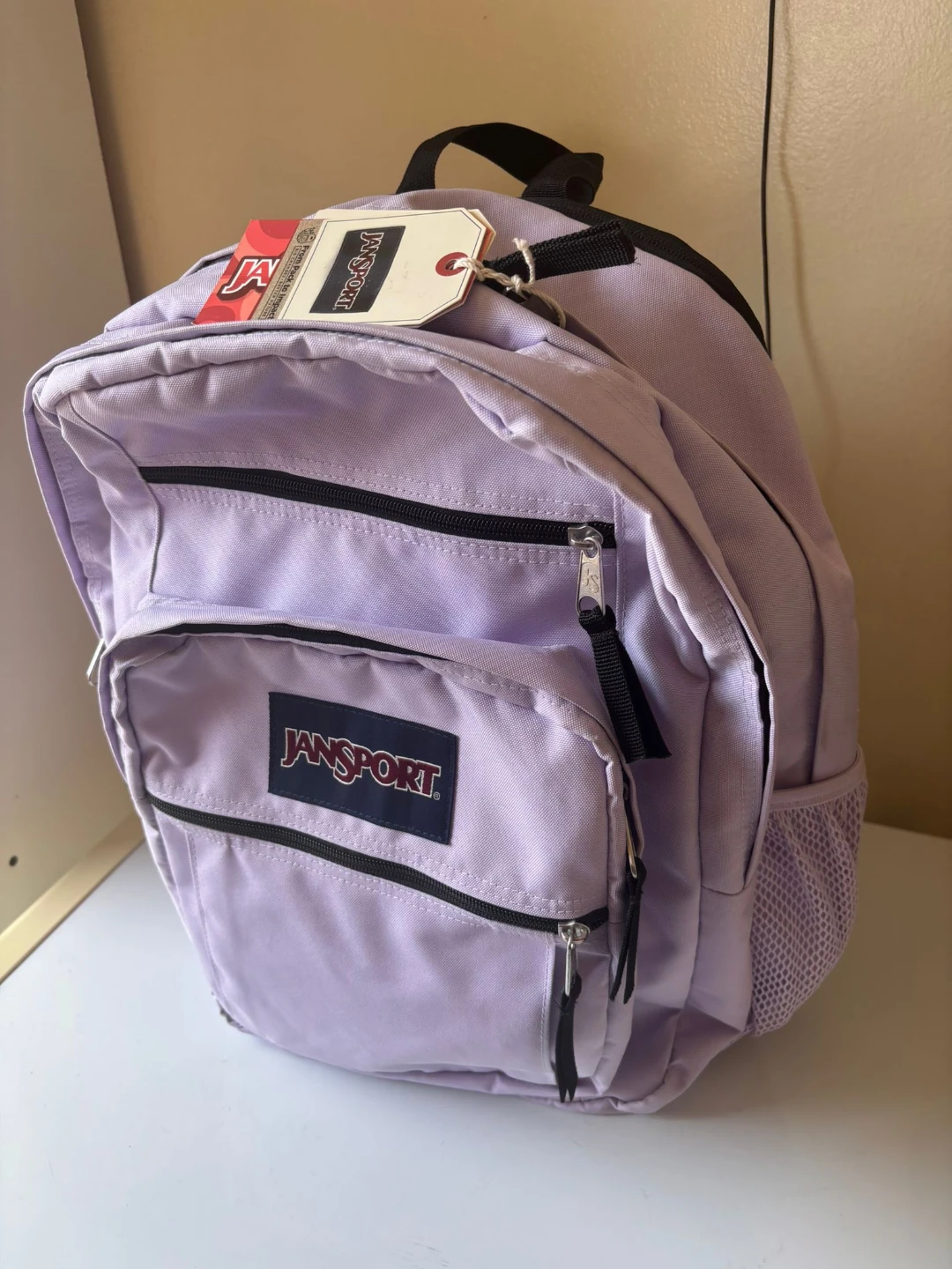 Jansport Backpack light purple BRAND NEW Big Student size