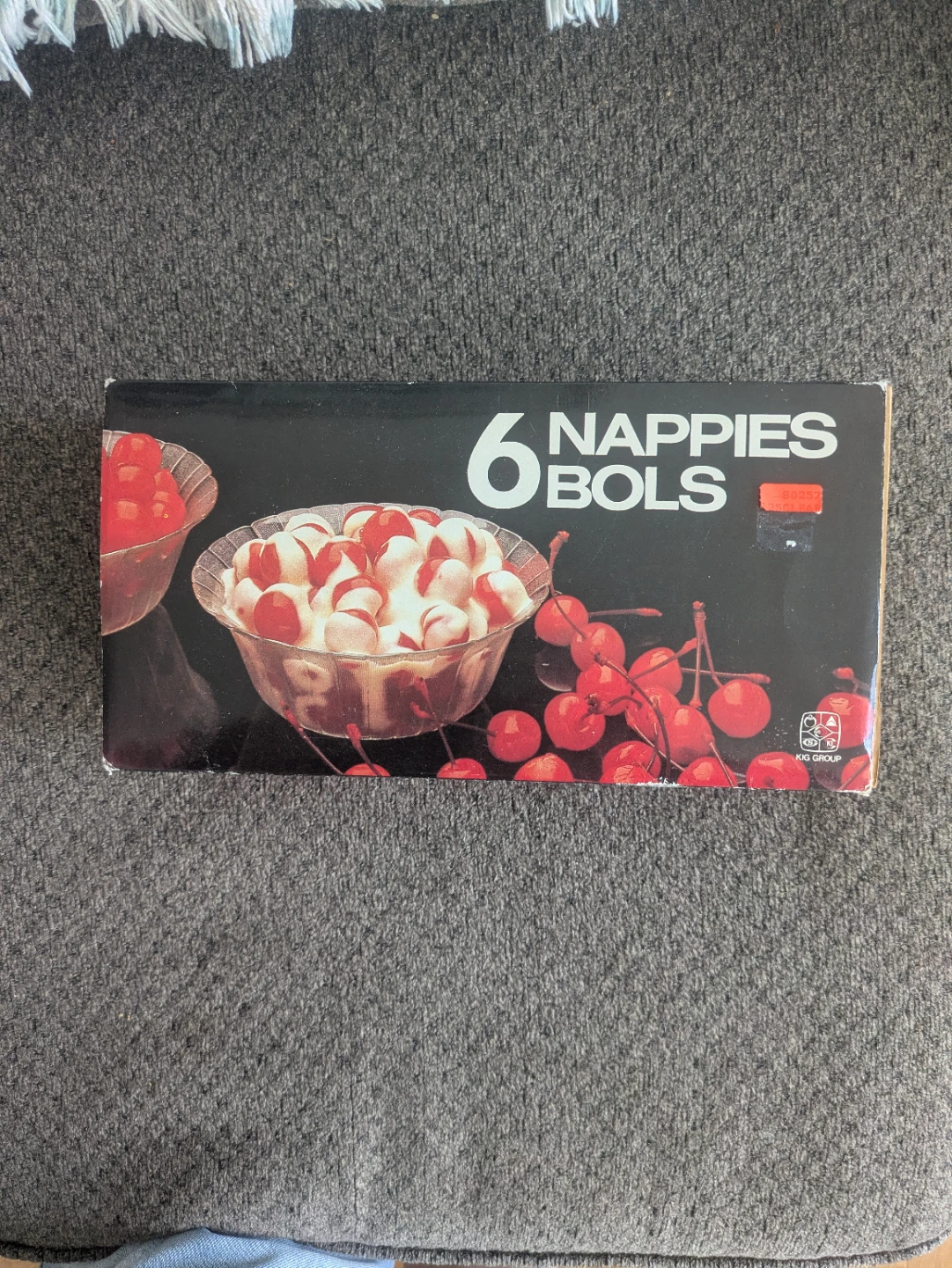 Nappies Bols Glass Serving Bowl