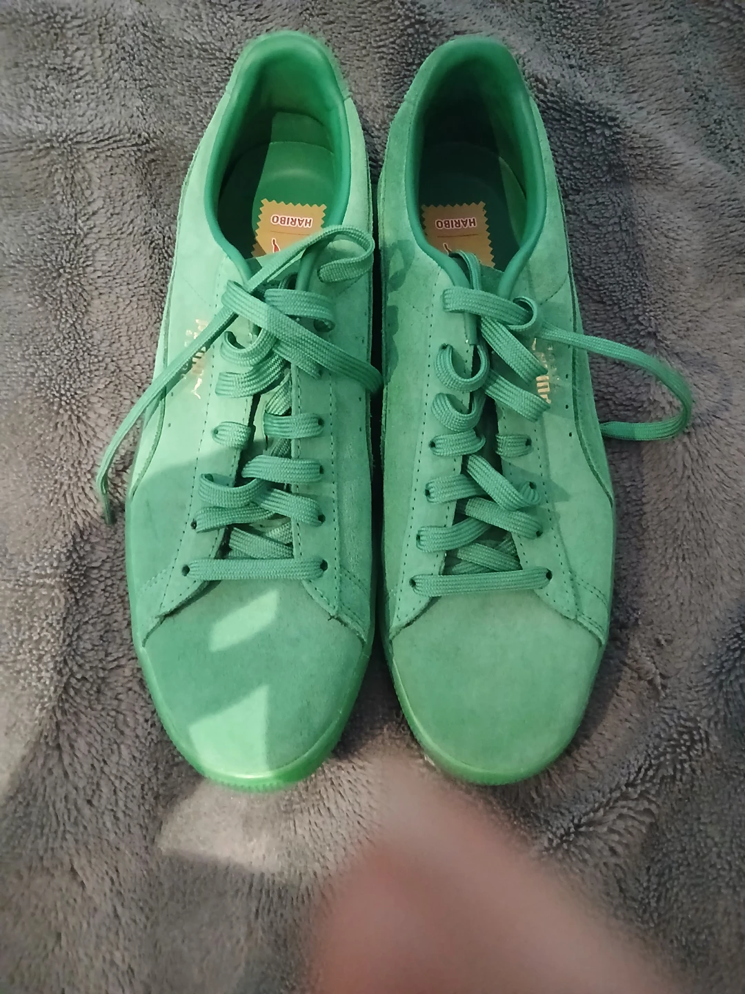 Puma Suede Classic x Haribo Green Sneakers - photo 4