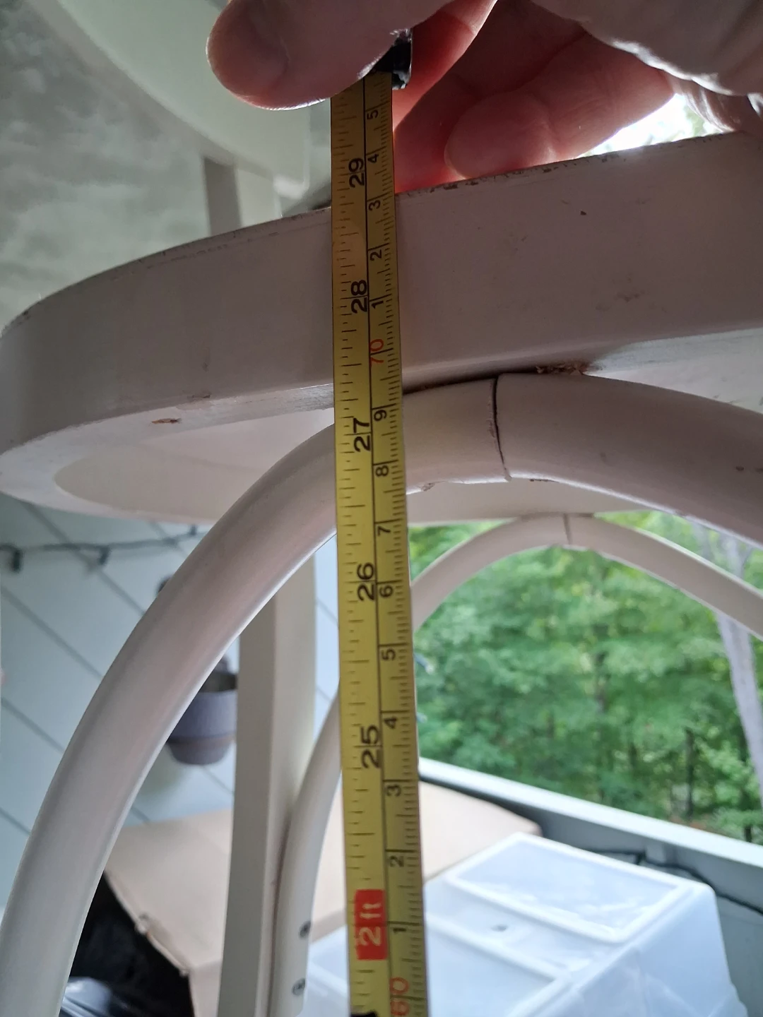 Solid Bentwood stool - photo 4