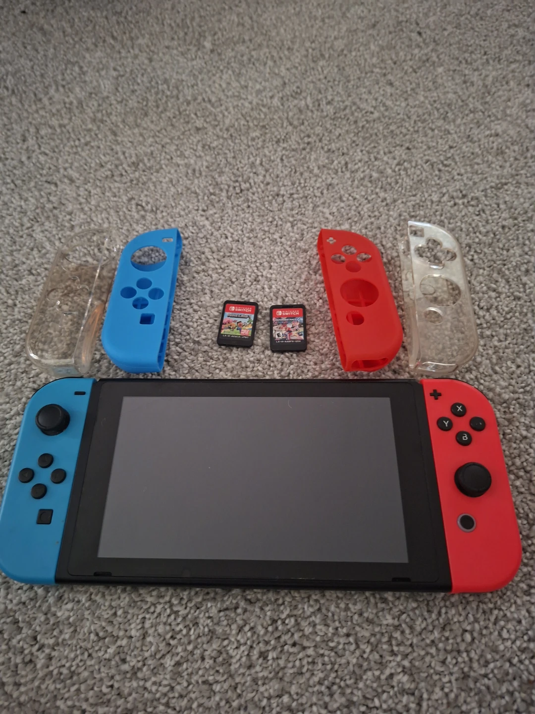 Nintendo Switch Console with Games and Accessories - photo 4