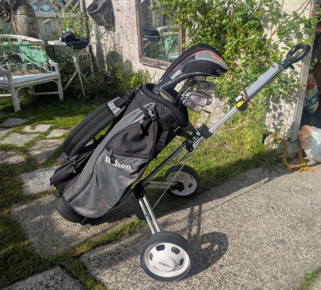 Wilson Golf Club Set with Caddy - photo 2