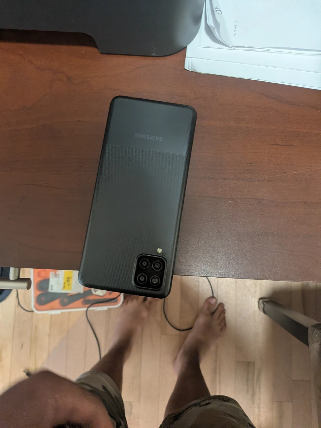 Black Samsung a12 Smartphone - photo 3