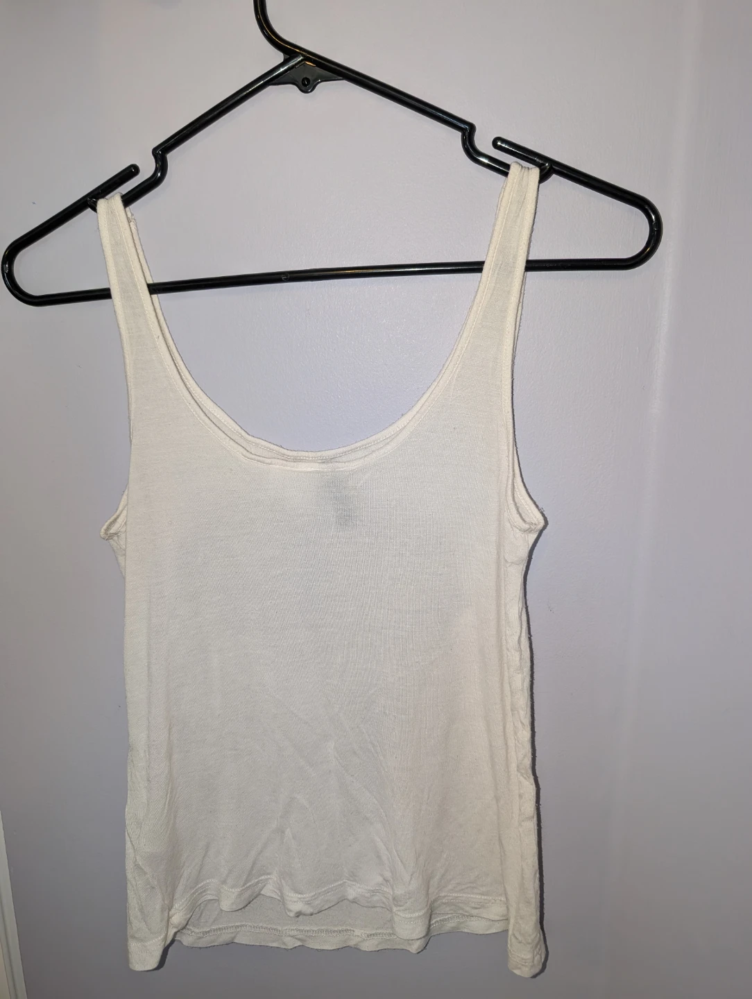 Divided by H&M White Lace Skull Tank Top Size 2 - photo 3