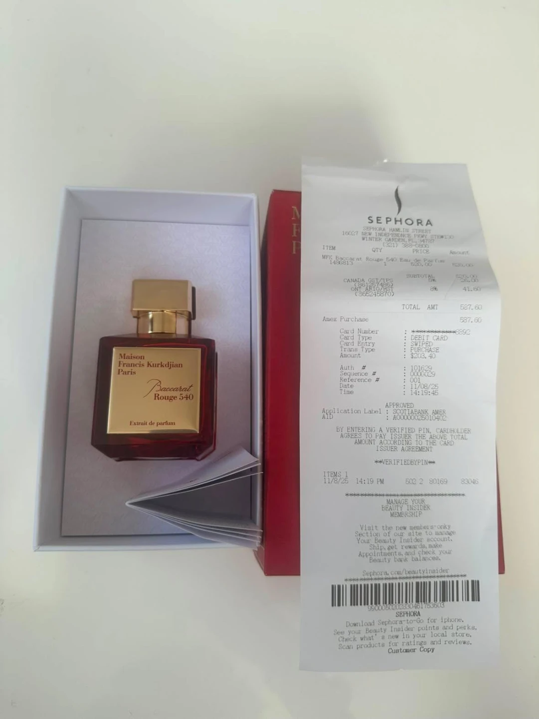 Maison Francis Kurkdjian Baccarat Rouge 540 Eau de Parfum 70ml