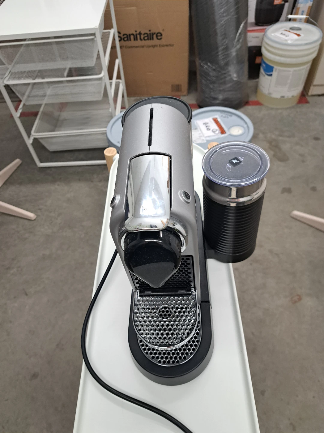 Nespresso Citiz Espresso Machine with Aeroccino Milk Frother
