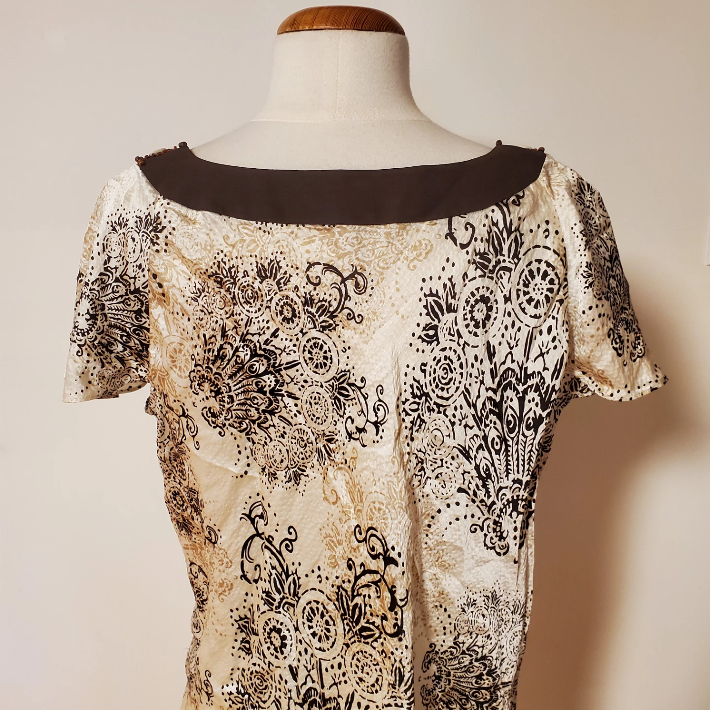Nine West Women's Silk V-Neck Blouse Size 14 - photo 2