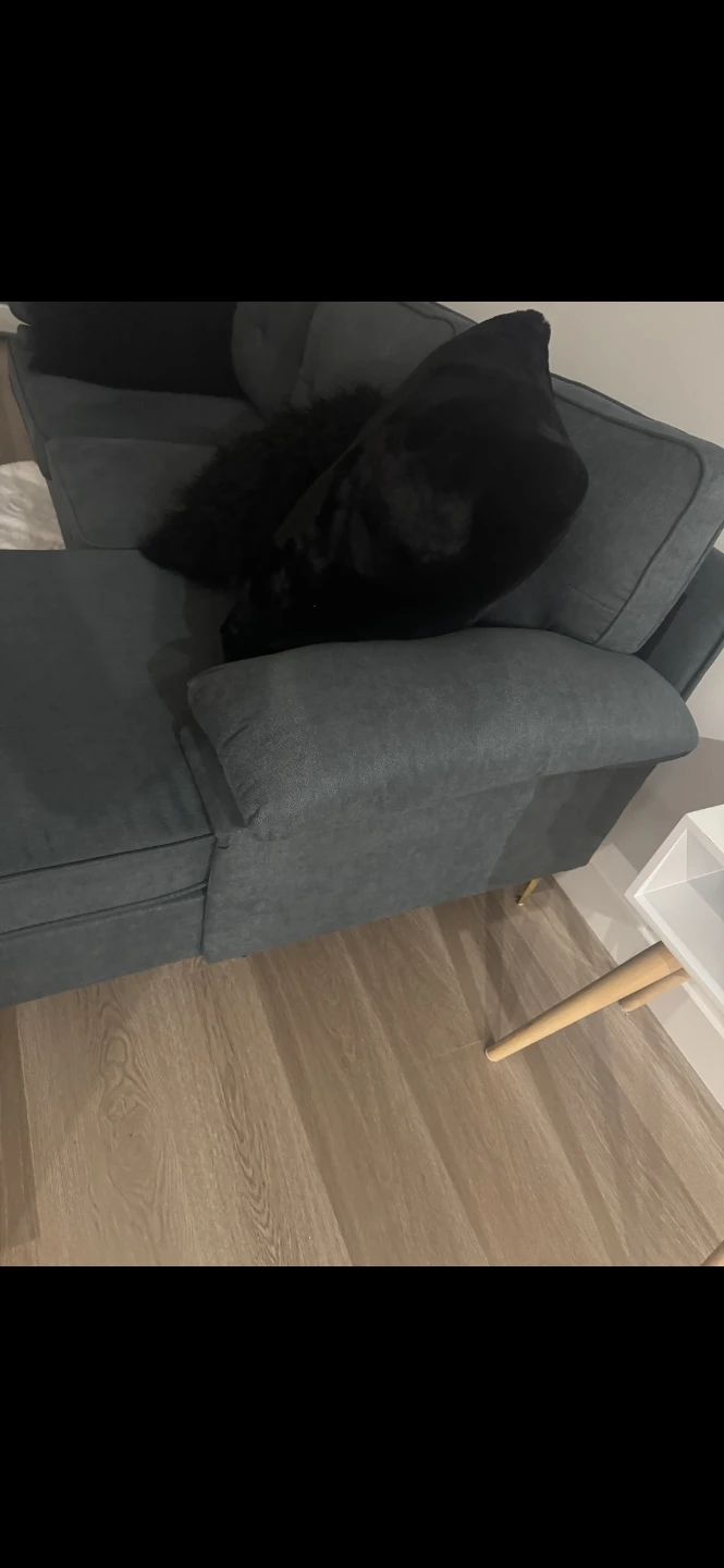 Apartment size sectional