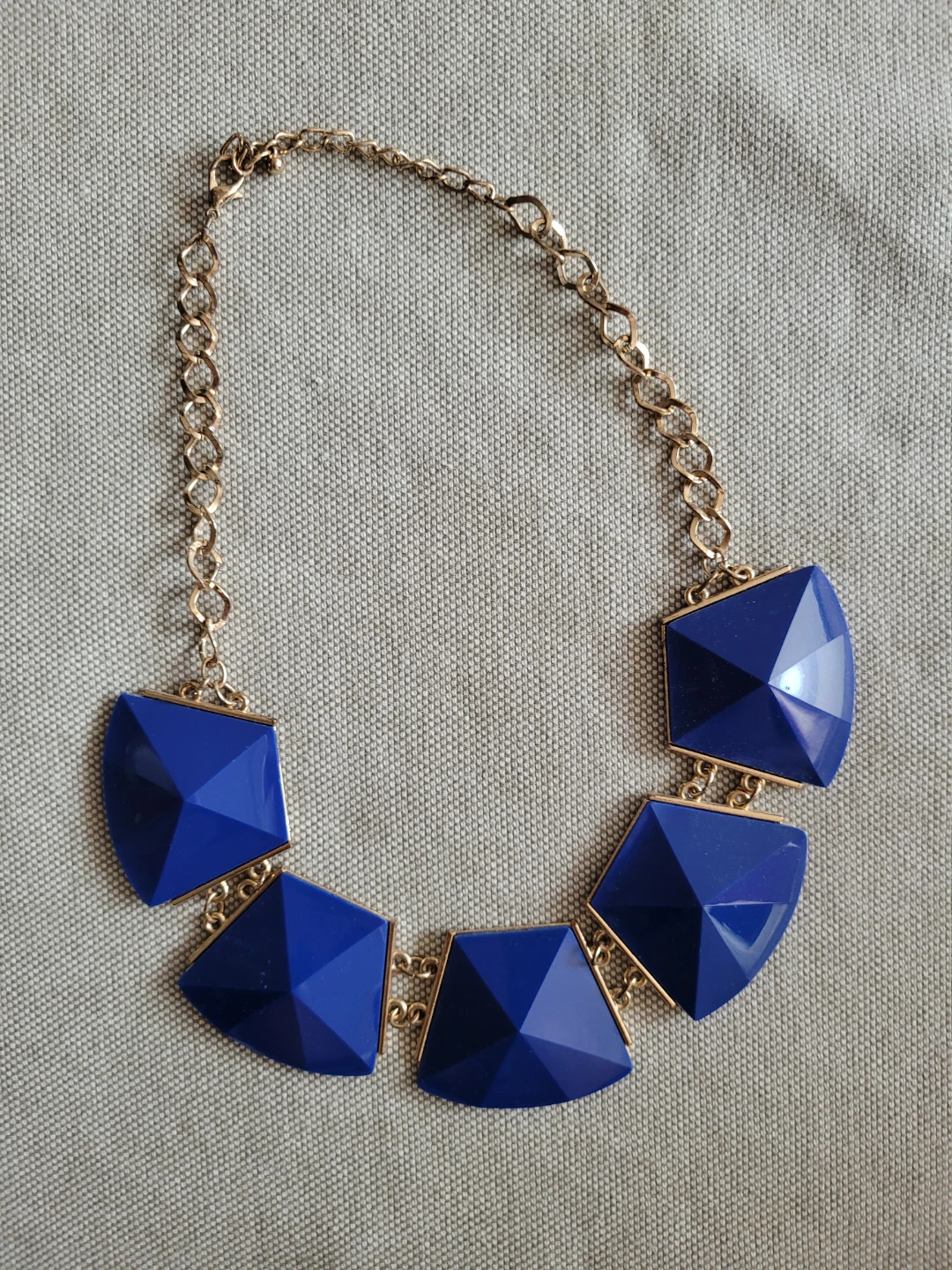 Blue Statement Necklace