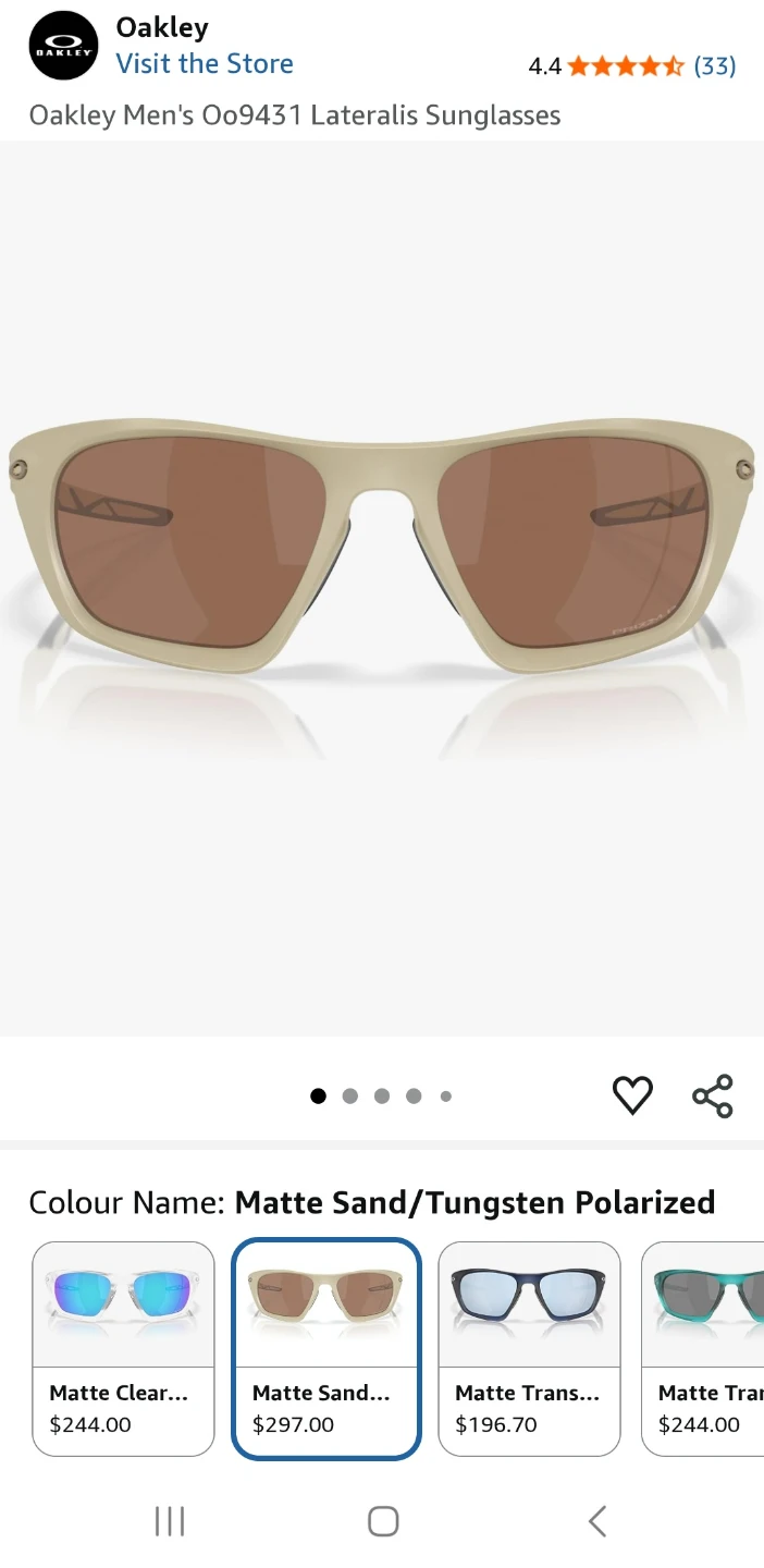Oakley Men's Lateralis Sunglasses