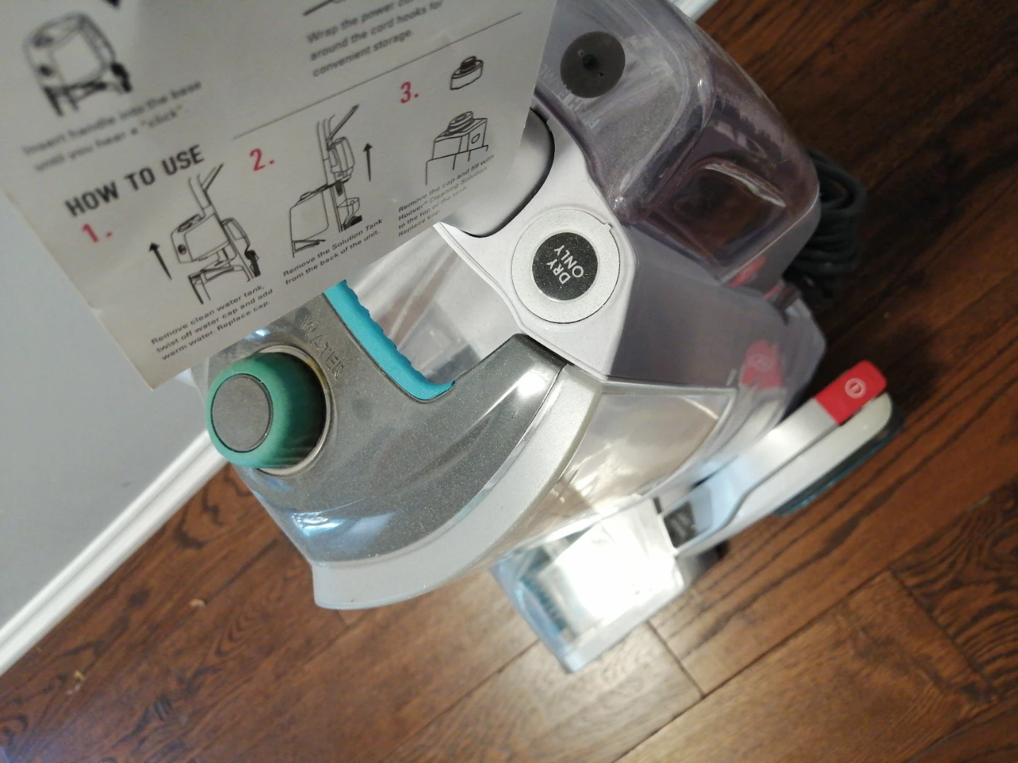 BRAND NEW UNTOUCHED Hoover SmartWash Plus Carpet Cleaner - photo 5