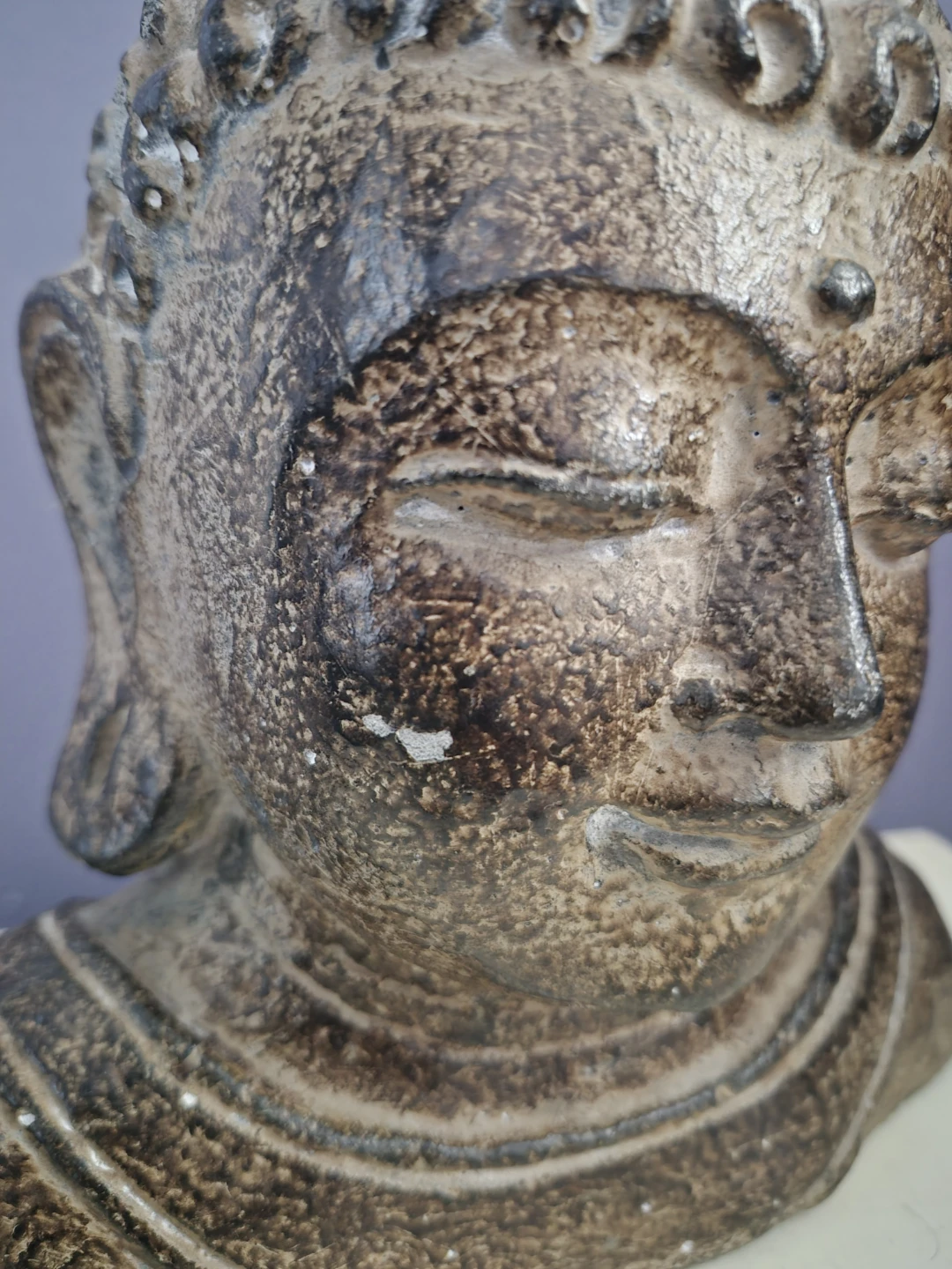 Buddha Head Bust - photo 2